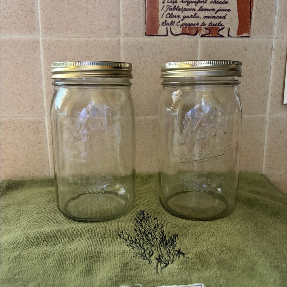 Kerr Wide Mouth Jars